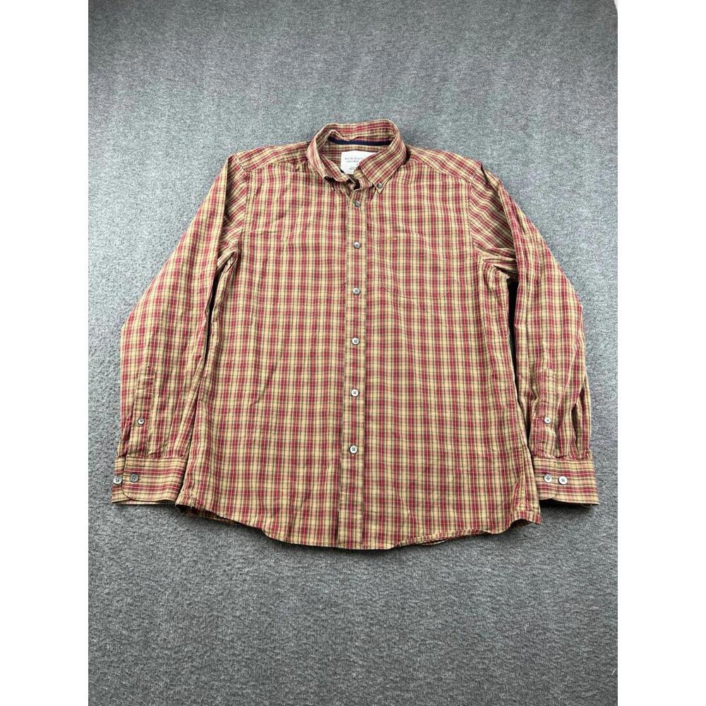 Madison Heritage Tartans Men's Casual Button-Down Shirt Medium